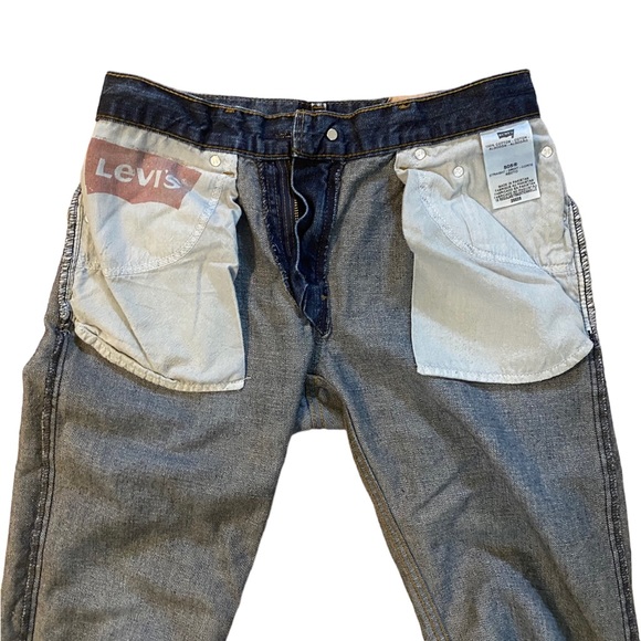 Levis Strauss & Co 505 Men’s Straight Leg Med Wash Jeans Blue Size 28 - Picture 8 of 15